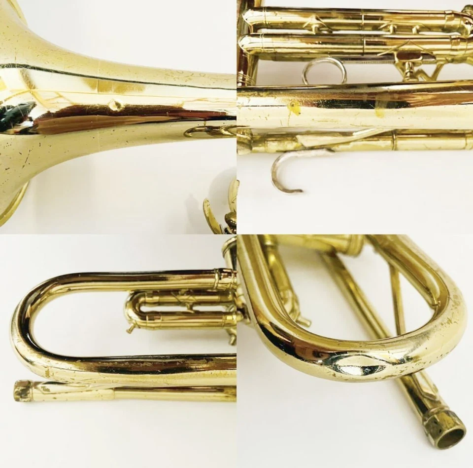 Trompeta vintage King H. N. White Liberty Foto 3 de 4