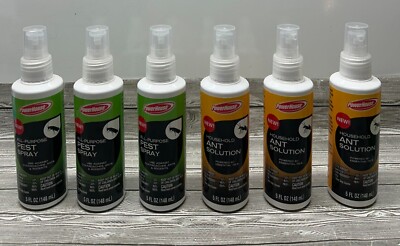 3-PowerHouse Pest Spray's & 3-PowerHouse Household Ant Solution's -Fast Ship