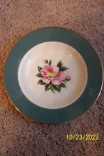 International China Co. Alliance, Ohio - Empire Green Saucer Only - NO Cup