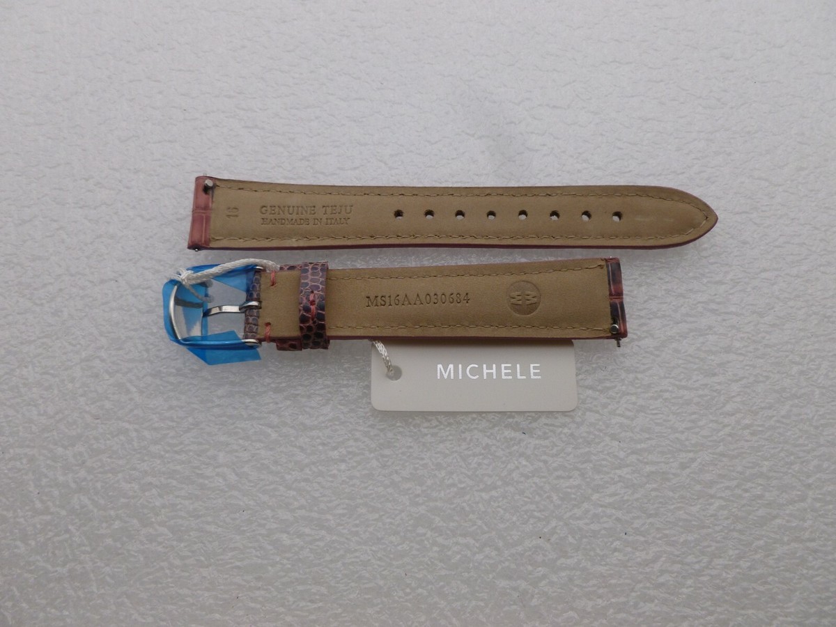 Michele Genuine Teju watch band Straps for Michele Watches – Panatime Watch Bands main image 3