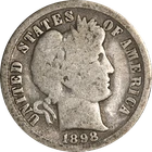 1898-O Barber Dime