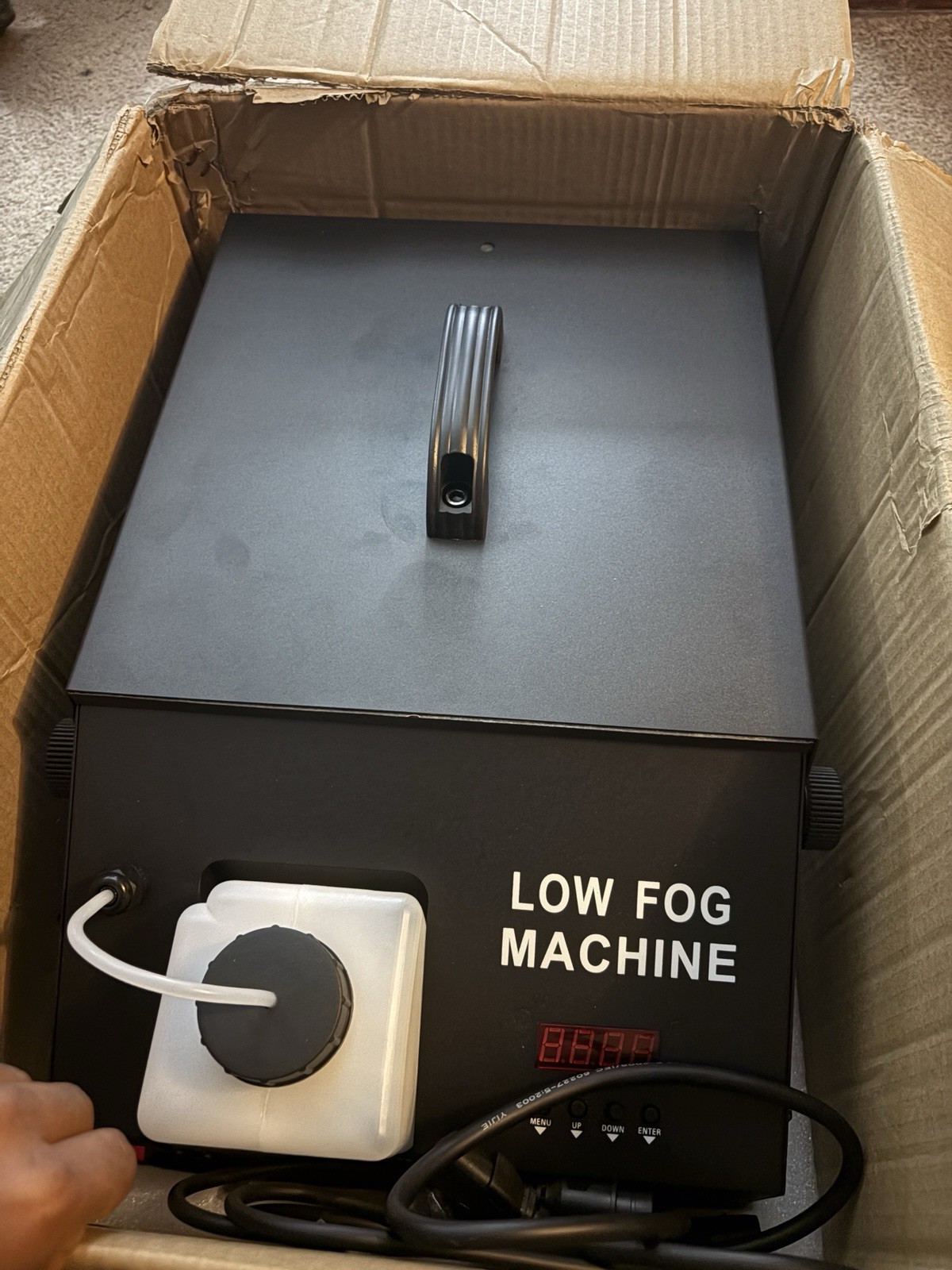 3000W Low Lying Smoke Fog Machine Low Profile Stage DJ Fogger Fog Effect