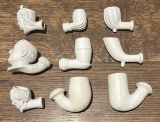 Pipes en terre cuite Gambier