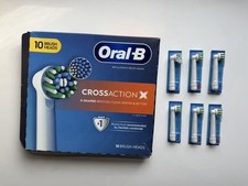 Oral-B Cross Action X - Replacement Brush Heads- 6 Count- NOT COMPLETE