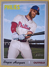 2019 Topps Heritage High #534 - Bryce Harper - ERROR Variation (