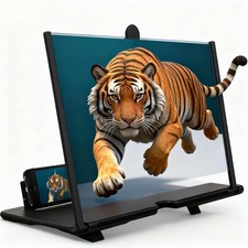 12'' Screen Magnifier Version, 2026 New 3D HD Screen Magnifier for Cell Phone US