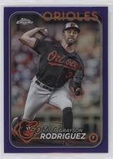 2024 Topps Chrome Purple Refractor /250 Grayson Rodriguez #268 0zk4