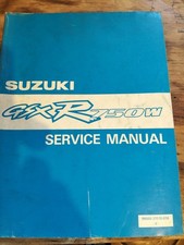 Suzuki GSX R 750W Workshop Manual