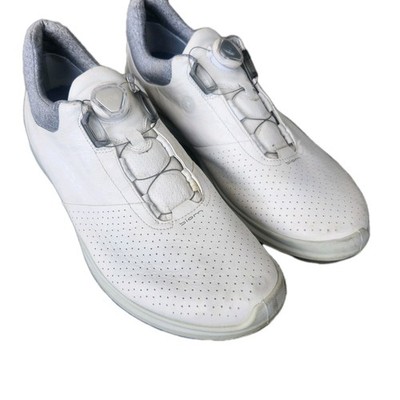 ECCO Biom Hybrid 3 BOA Spikeless Gore-Tex Golf Shoe Men 12 M  White Leather $200