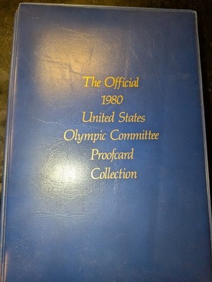 THE OFFICIAL 1980 UNITED STATES OLYMPIC COMMITTEE PROOFCARD COLLECTION-(McNeely)