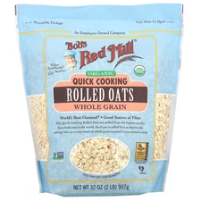 Organic, Quick Cooking Rolled Oats, Whole Grain, 32 oz (907 g)