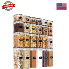 Airtight Food Storage Containers Set with Lids - 24 PCS, BPA Free Kitchen and...