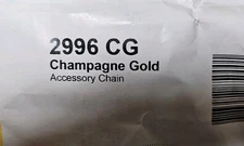 Kichler 2996CG 36" Standard Gauge Additional Chain - Champagne Gold