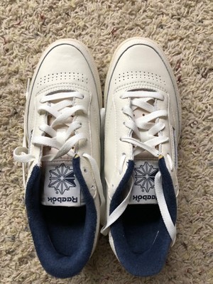 Size 8.5 - Reebok Club C 85 Vintage Chalk Vector Navy