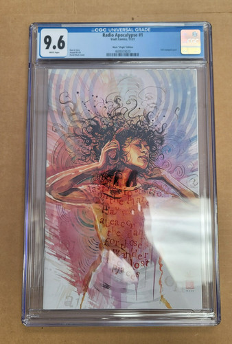 Radio Apocalypse Vault Comics Mack "Virgin" Edition Issue #1 CGC 9.6 Foil