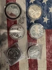 Silver Commemorative Rounds Lot of 6 1 Troy Ounce Various Coins/Dates See Pics