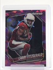 LARRY FITZGERALD 2025 PANINI PRIZM BLACK PURPLE ICE CARDINALS /149 Q6608
