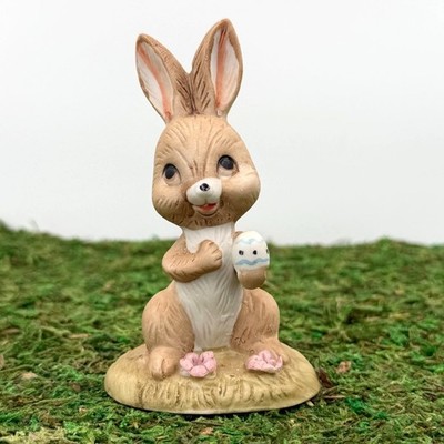 Vintage Miniature Bunny Easter Figurine