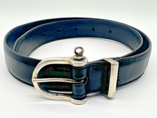 Vintage POLO RALPH LAUREN Sterling Siver Belt, Made In Italy, 925, M, RL85