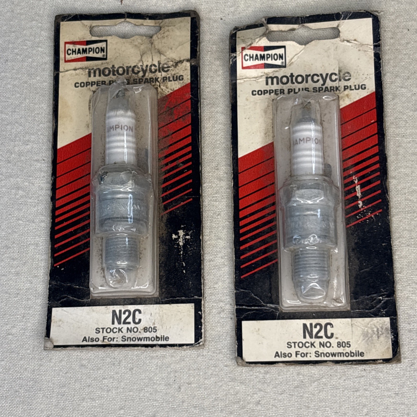 2 - Spark Plug-Copper Plus Champion Spark Plug 805 N2C USA Made New