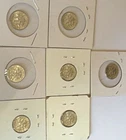Lot of 7 Roosevelt Silver Dimes 1959-1964