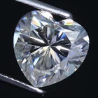 Natural 2.80 Ct DE Color VVS1 Excellent Cut 9.50 MM Heart White Loose Diamond