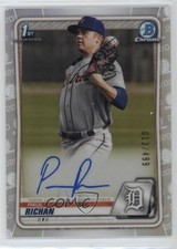 2020 Bowman Chrome Prospect Auto Refractor /499 Paul Richan #CPA-PR Auto 2a9