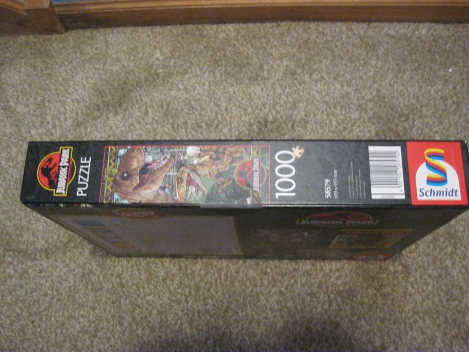 SCHMIDT 1000 PIECE PUZZLE JURASSIC PARK: THE ERA OF THE DINOSAURS CHECK FALL PZL - Image 3 of 4