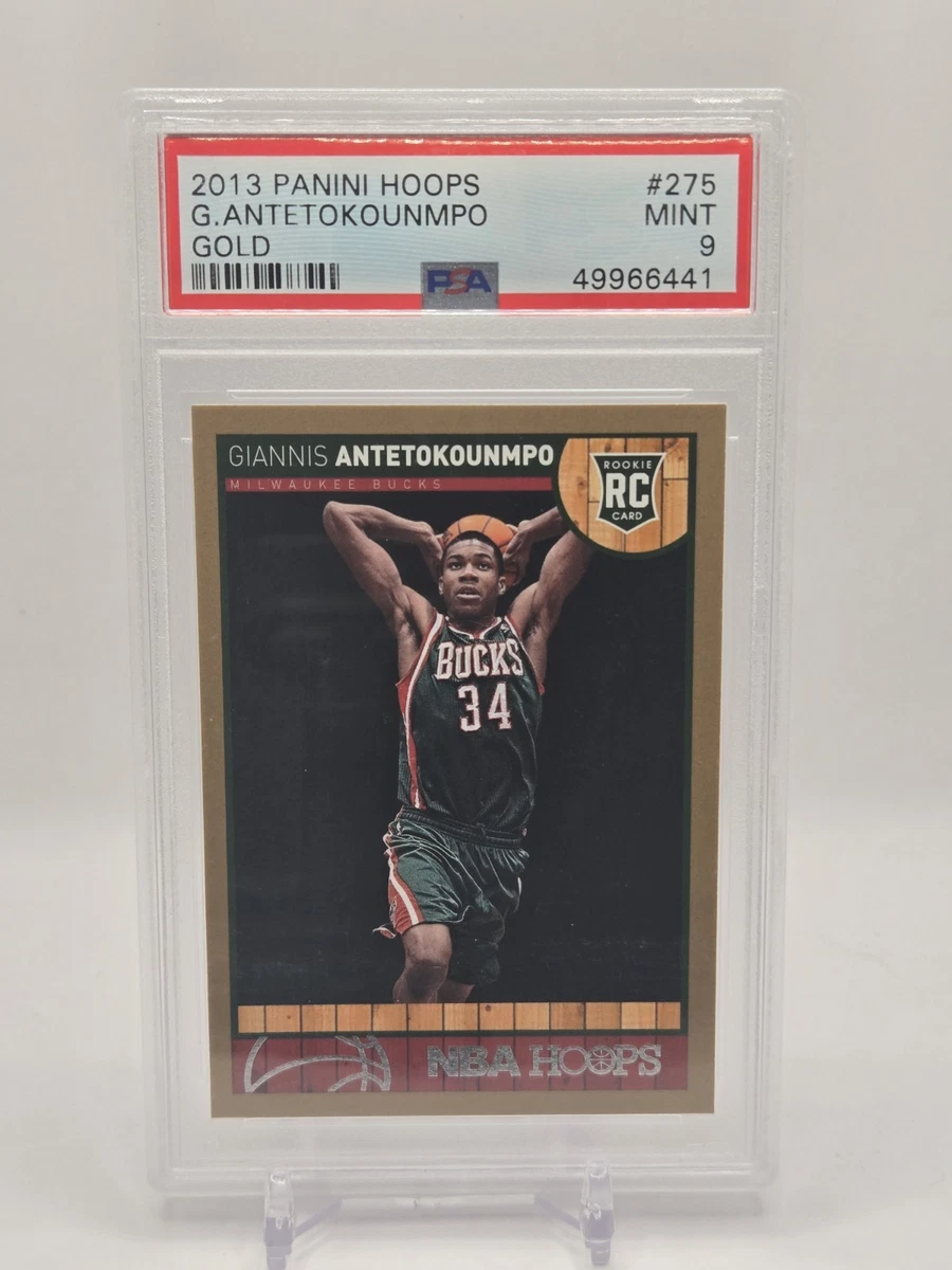 Giannis Antetokounmpo Basketball Grade 9 Rookie Sports Trading
