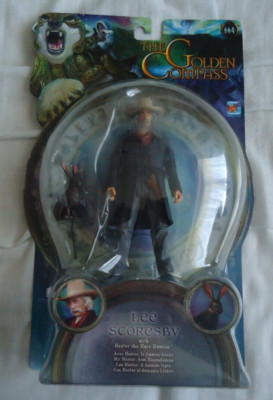 The Golden Compass Lee Scoresby & Hester The Hare 4'' Actionfigur Neu (4)