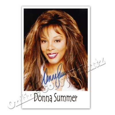 Donna Summer - Autogrammfoto  