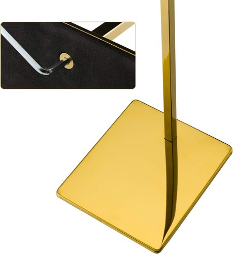 Espositori per Borse Oro - Confezione da 2 Espositori per Borse Altezza Regolabile - Foto 8 di 8