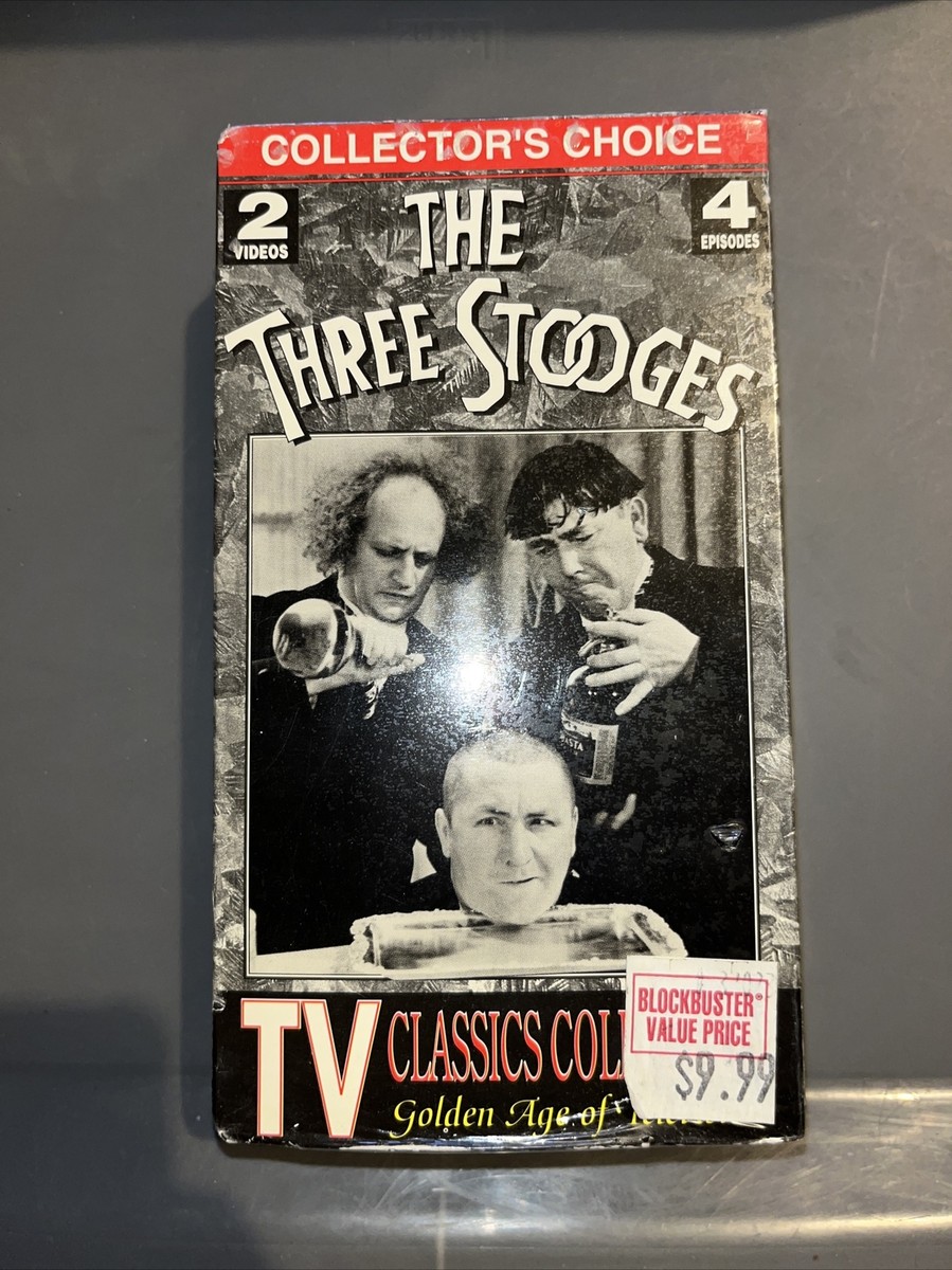 The Three Stooges Sing a Song of Six Pants/Brideless Groom (VHS