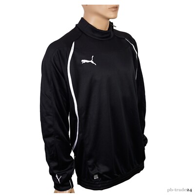 Puma Herren PWR Zip Sweatshirt Langarm Trainingsshirt Tracktop TT schwarz Gr. L