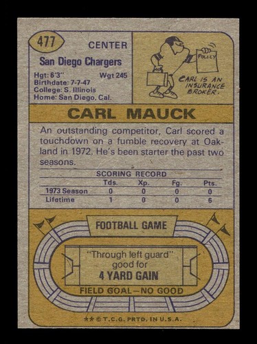 1974 Topps Football 301-528 EX/EX-MT Pick From List All PICTURED ss1 - Picture 237 of 279