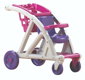 plastic baby doll stroller