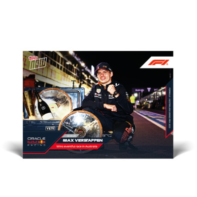 Topps Now Formula 1 2023 - Card 007 - Max Verstappen - Oracle Red Bull Racing