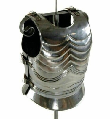 SCA Medieval Knight Warrior Chest Armor Cuirass Fighting Breastplate Cosplay