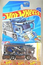 2022 Hot Wheels #87 HW Art Cars 3/10 RAIJIN EXPRESS Chrome w/Chrome 5 Spoke Whls