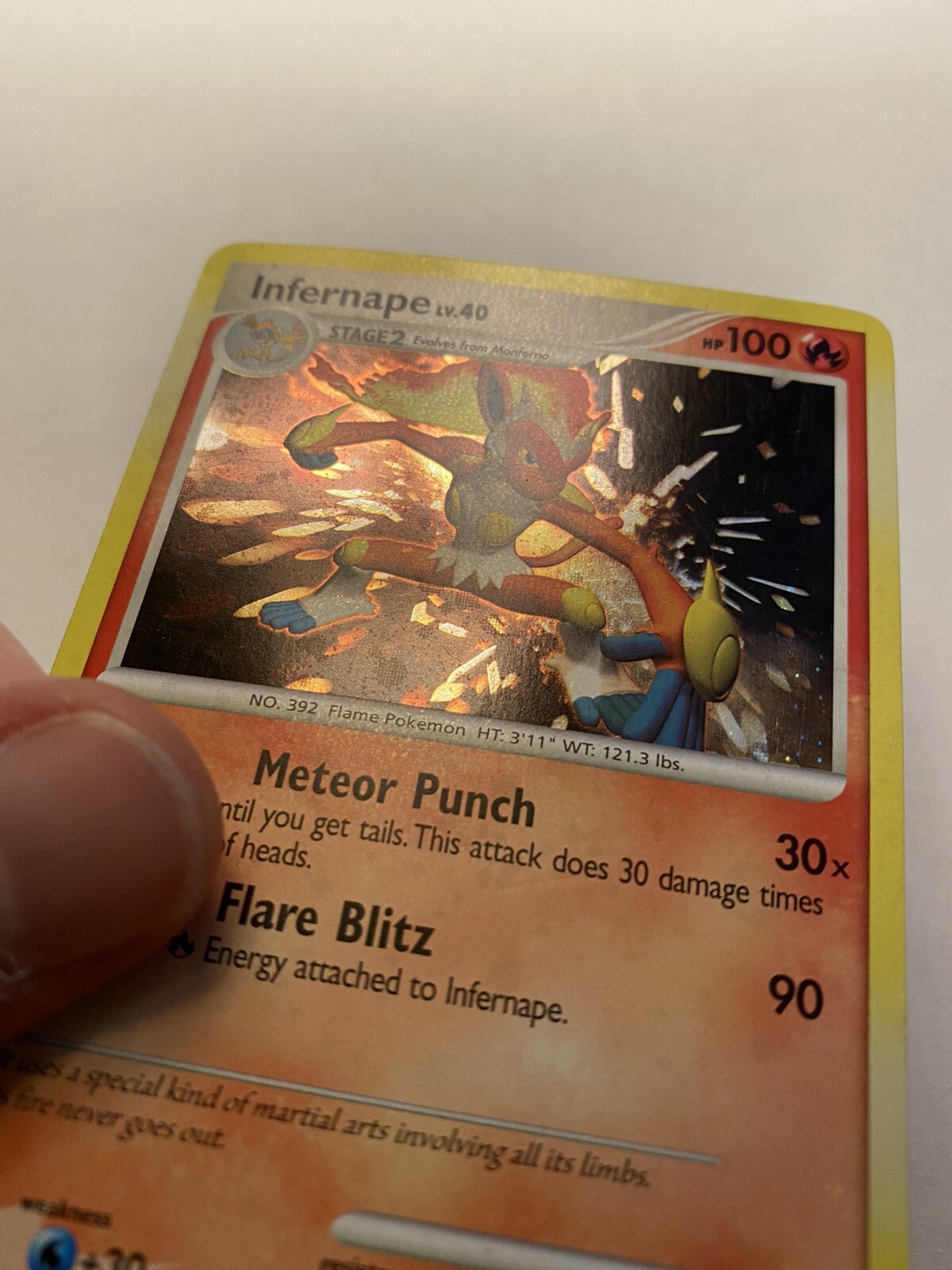 Pokemon Infernape LV.40 Diamond & Pearl 5/130 - LP / Played Pokemon Card |  eBay