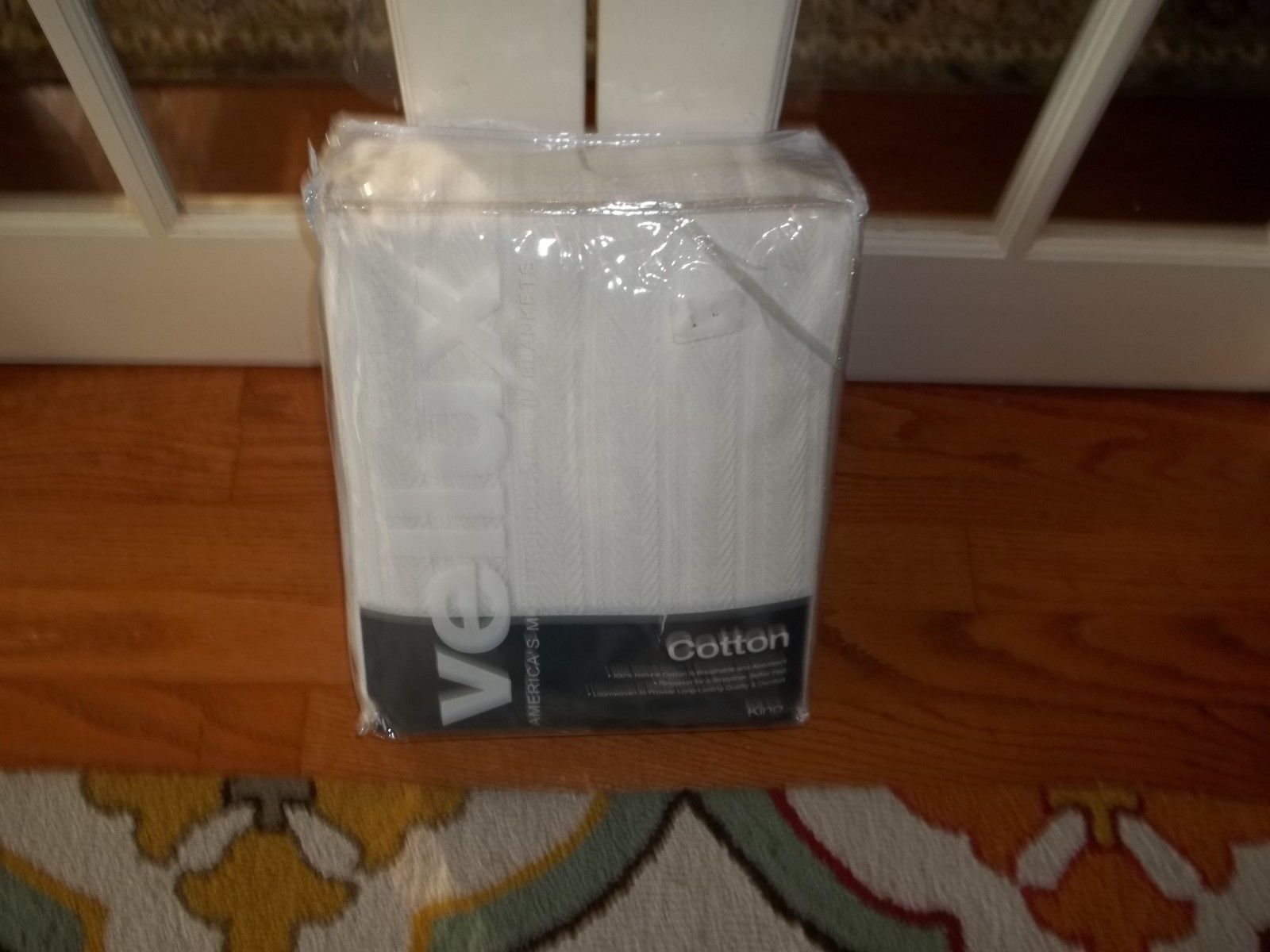 NIP West Point Home Vellux White 100 Natural Cotton King Blanket eBay