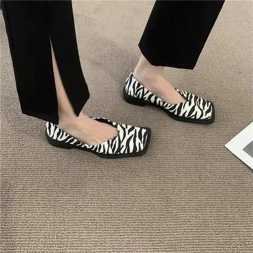 Woman Fashion Sandals Casual PU Low Rubber Rome Square heel Flat Back Strap Toe - Picture 34 of 55