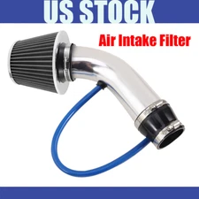 3" Car Cold Air Intake Filter Induction Kit Pipe Power Flow Hose System 76mm