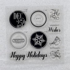 Close To My Heart Perfect Fit Holidays Stamps B1412