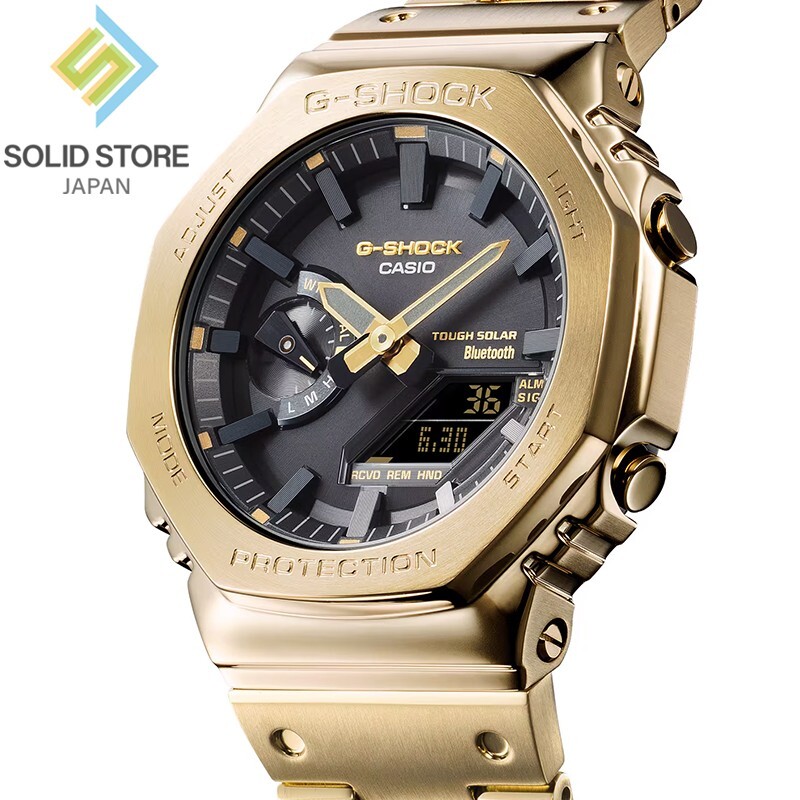 【新品/Bluetooth®】G-SHOCK GM-B2100GD-9AJF CASIO G-SHOCK GM-B2100GD-9AJF FULL METAL Gold Bluetooth