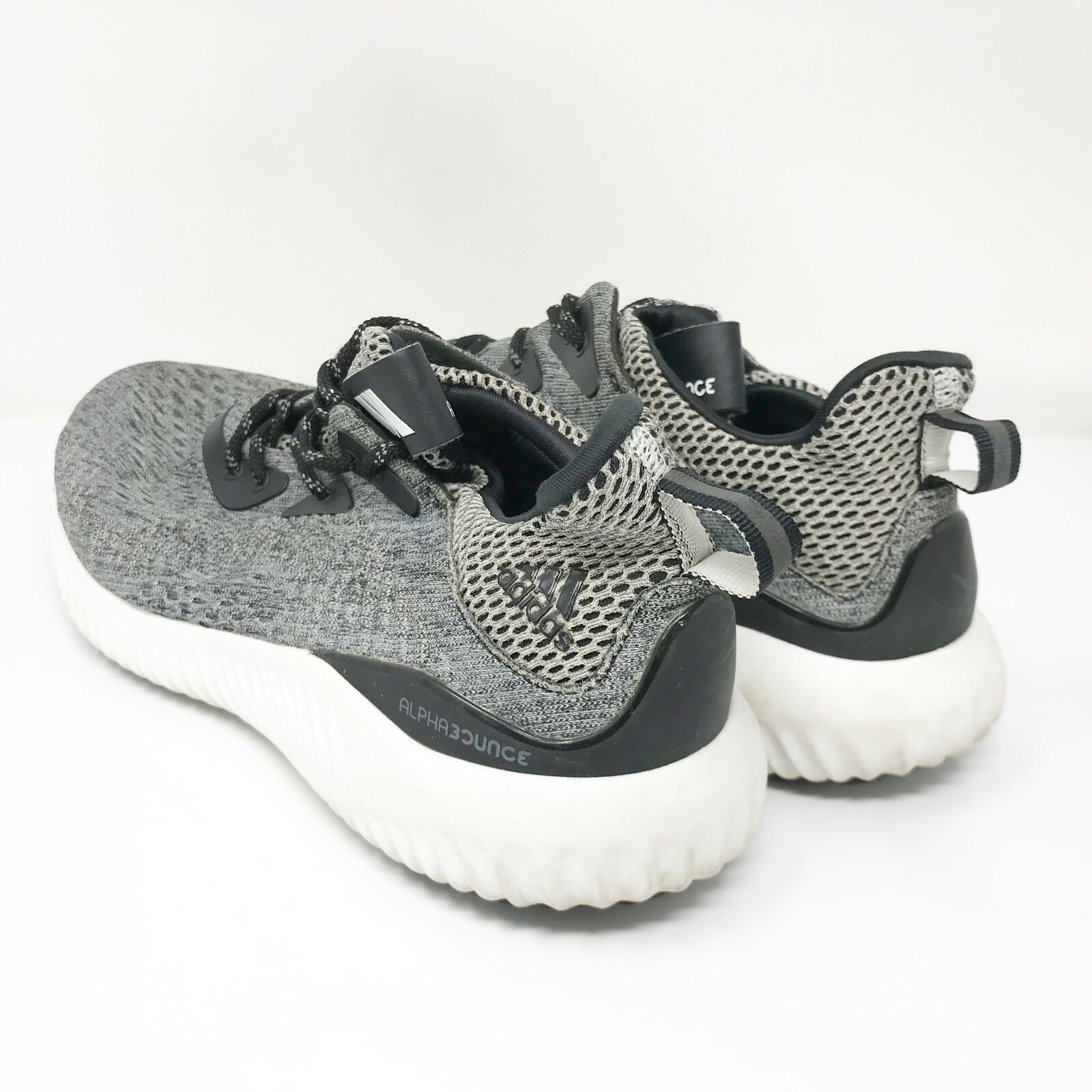 Size 9.5 - adidas AlphaBounce Em Grey - BY3507 for sale online | eBay