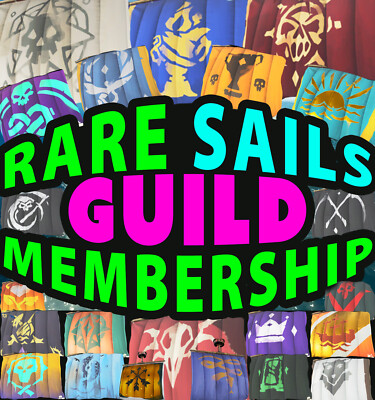 Sea Of Thieves Guild Membership (RARE SAILS) - Founder,Arena, Sea of champion