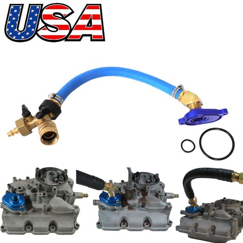 Oil Cooler Flush Kit For 6.0L Powerstroke - 2003-2010 Ford