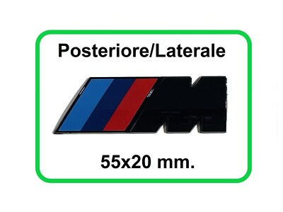 Autocollant - BMW - ///M Latérale Aile Sport - Noir - 45mm X 15mm - 2 - Foto 9