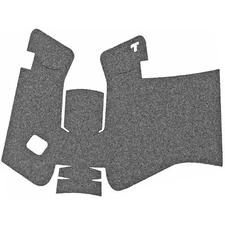 TALON Grips Adhesive Grips for Glock 17/19X/22/34/45 Gen 5 Pistols - Granulate
